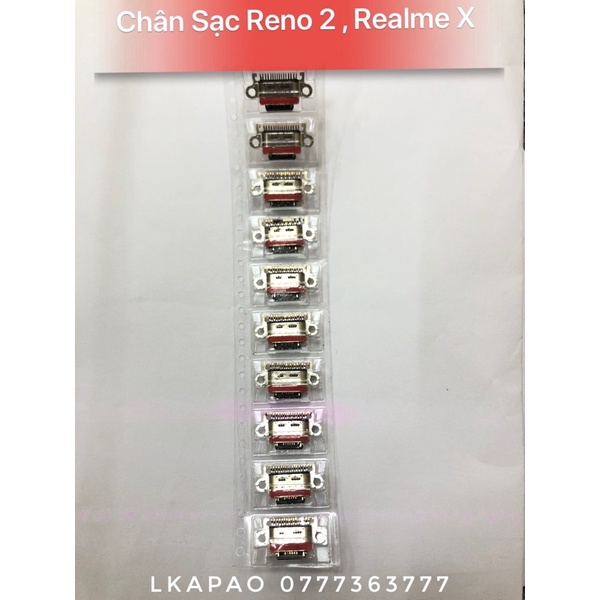Chân sạc Reno 2, Realme X