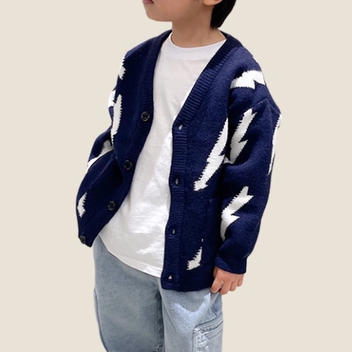 Áo khoác cardigan dệt kim cổ chữ v thời trang thu đông phong cách hàn quốc - ảnh sản phẩm 1