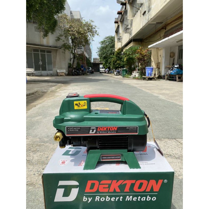 Máy rửa xe dekton 2150w dây đồng, máy chạy rất êm