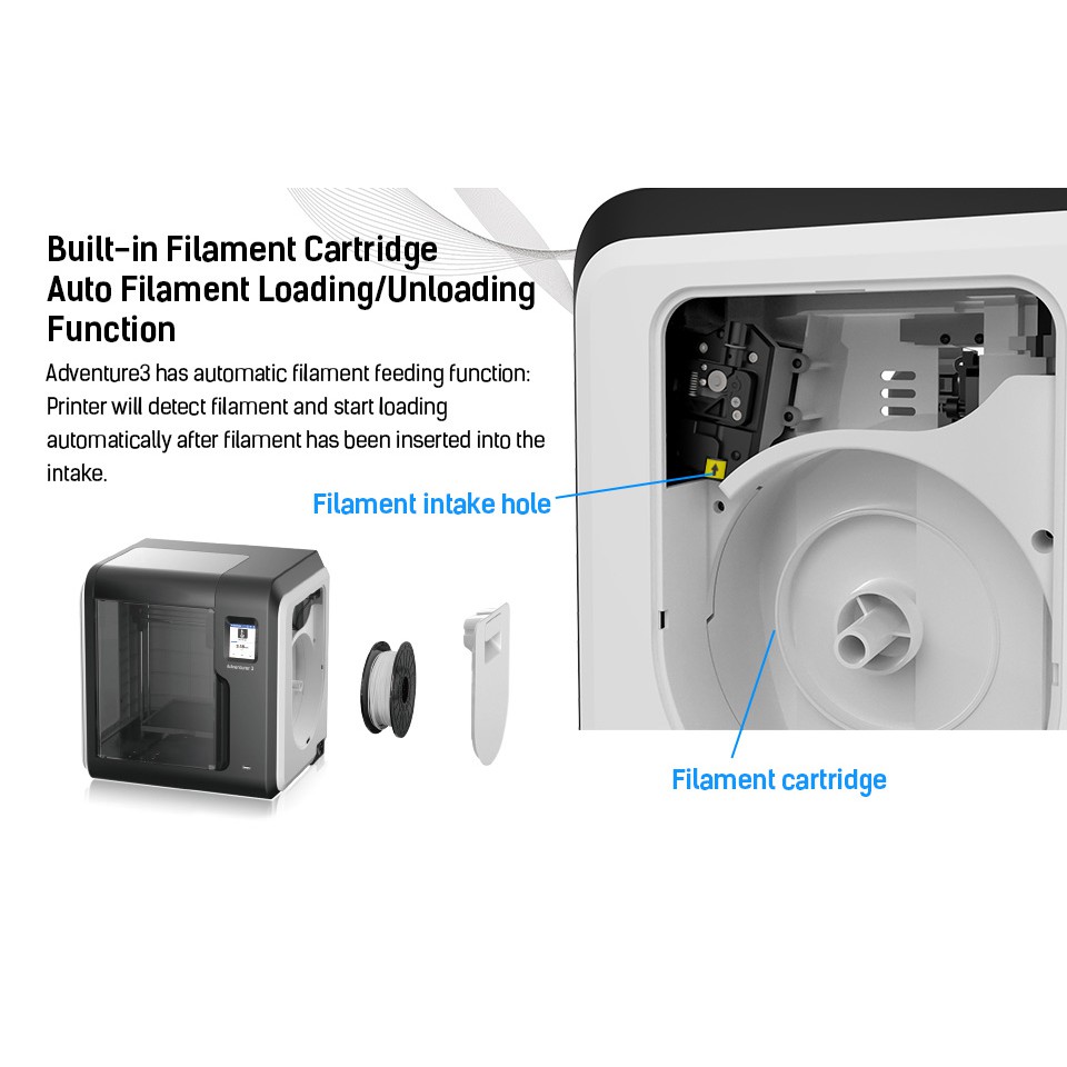 Máy in 3D không dây Adventurer 3 - Flashforge