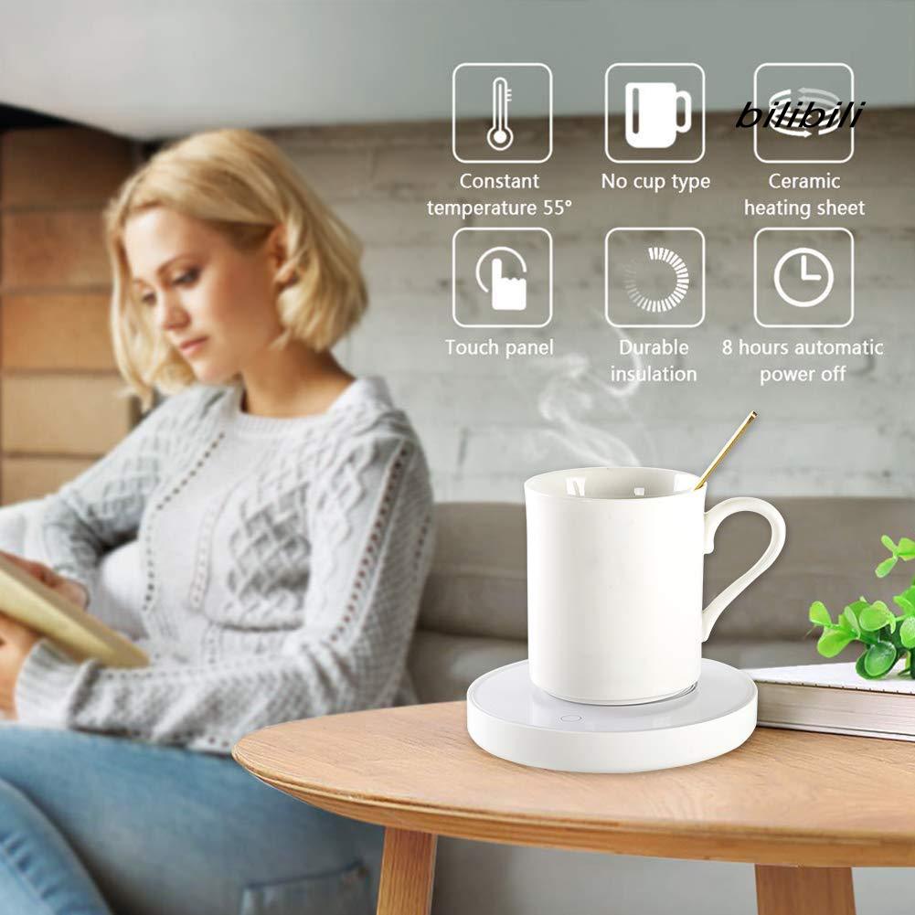 G1bilibili Waterproof Home Office USB Electric Coffee Cup Heating Mat Coaster Warmer Pad