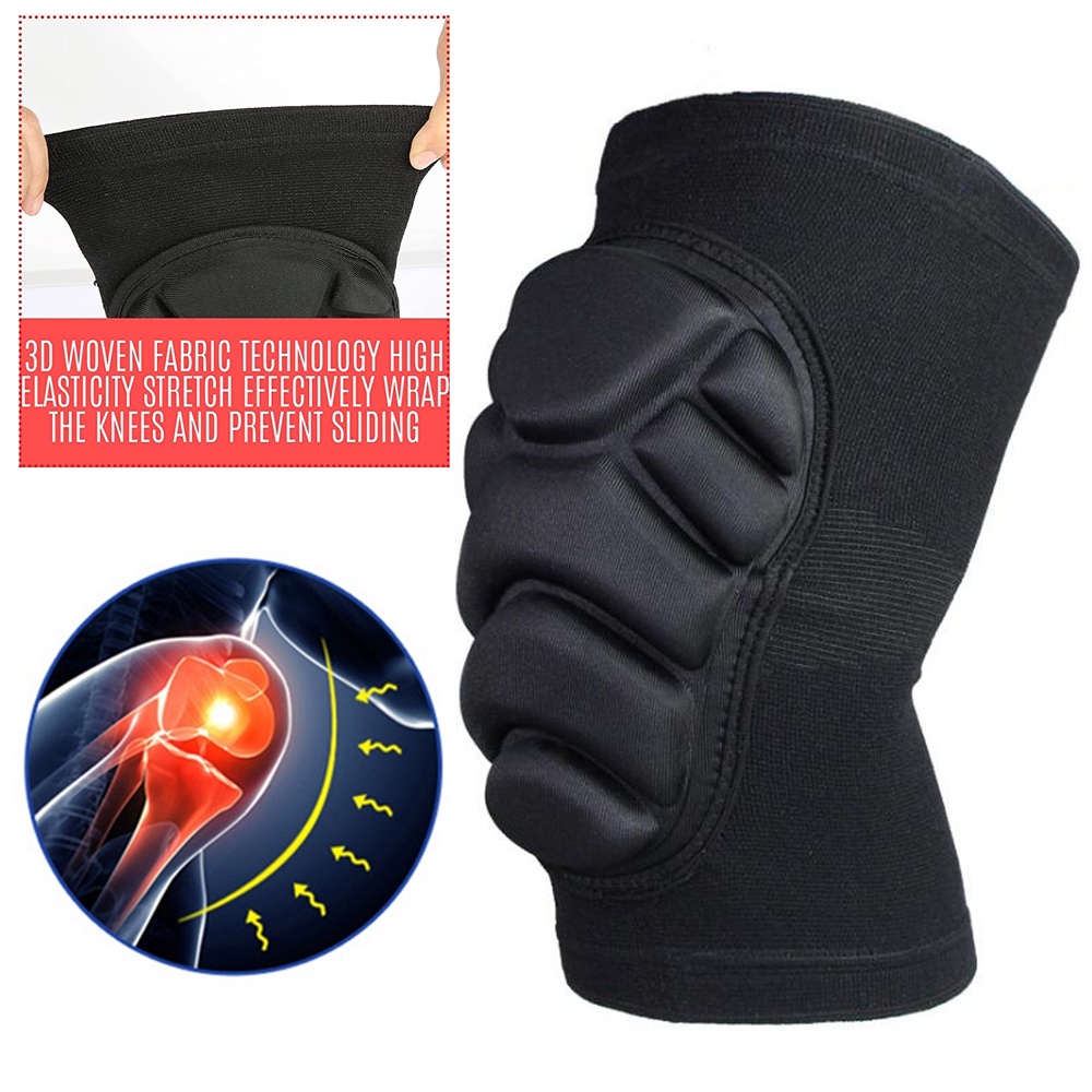 1 Cặp Đệm Bảo Vệ Đầu Gối / Khủy Tay Bằng Xốp Dày Dặn Thoáng Khí Thoải Mái Cho Bé
