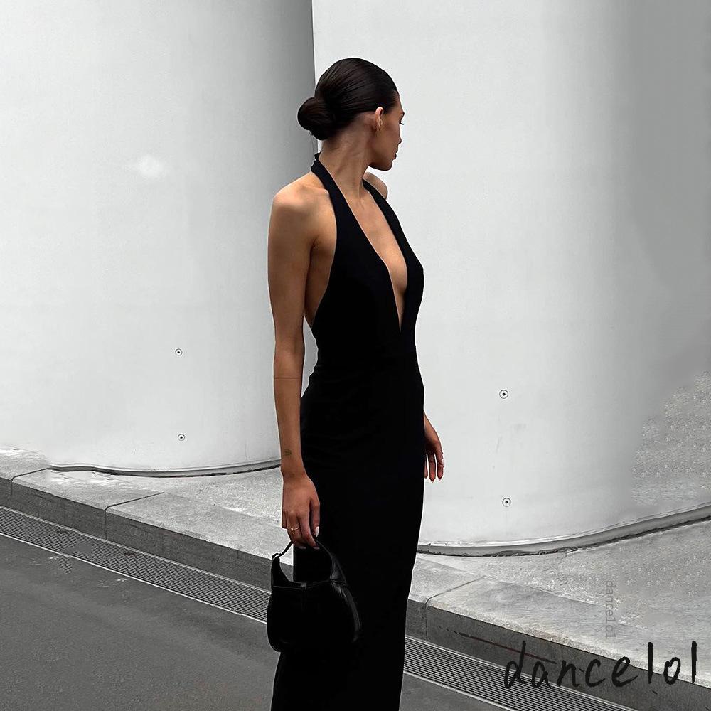 Đầm Múa 1O1 Tay Dài Lưng Cao Màu Trơn Thời Trang Mùa Hè Cho Nữ