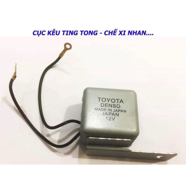 Cục chớp kêu tingtong chế xi nhan của Toyota thông dụng các loại xe