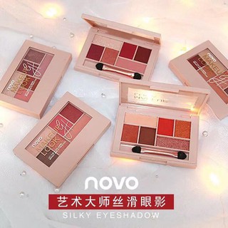 [Anh Thật] Bảng phấn mắt novo 6 ô