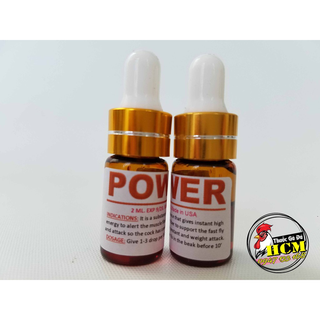 Thuốc Gà Đá Power Nhỏ Đá Liền Cao Cấp Giúp Tăng Tốc Độ Đá Bo Lớn