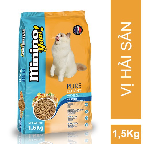 thức ăn cho mèo minino yum 1.5kg