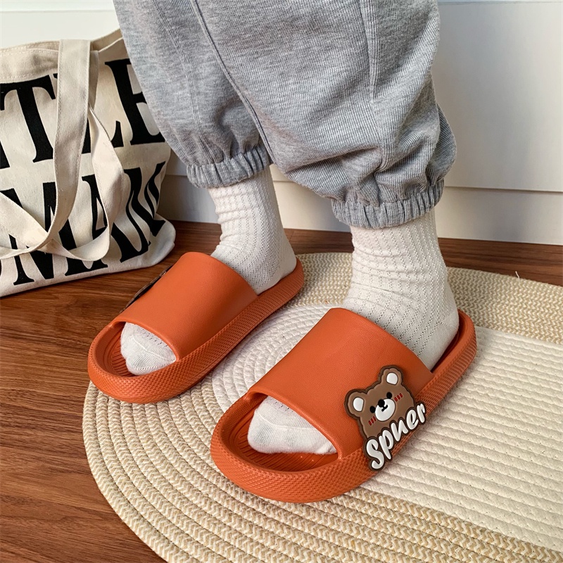 JY409-C3  - Dép bánh mì đế dày hàng QC giá hạt dẻ