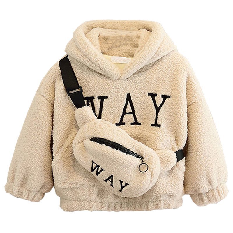 Fashionable Thick Fleece Coat For Boys And Girls