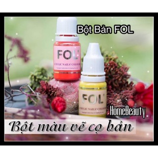 Bột Màu vẽ Cọ bản FOL ( bấm hình kế chọn màu)