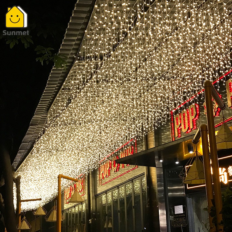 [SIÊU RẺ] Đèn Dây LED Chớp Nháy Nhiều Chế Độ đèn led dây Sân Vườn Quán Cafe Đường Phố Đa Dạng Mẫu Mã Kích Thước Màu Sắc