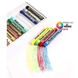 Sáp Dầu Pentel 12/16/25/36/50 Màu - PHN [Hàng Chính Hãng] - Art Shop