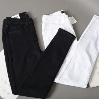 Jeans skinny đen trắng siêu đẹp