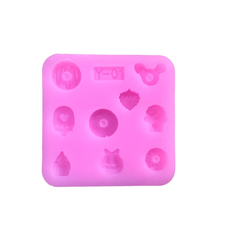 Khuôn Silicone Tạo Hình Đá Quý Mini Làm Trang Sức