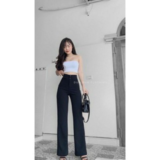 Quần vải công sở ống loe