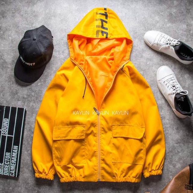 [HT126] ÁO KHOÁC KAKI TÚI HỘP IN NÓN CUTE | BigBuy360 - bigbuy360.vn