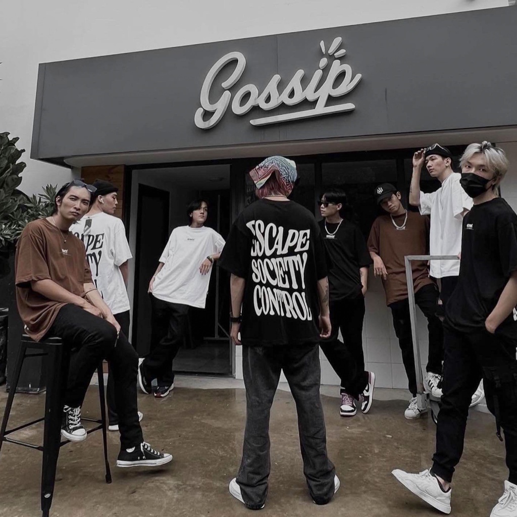 ÁO THUN ESCAPE TEE FORM OVERSIZE - 3 MÀU M/L/XL