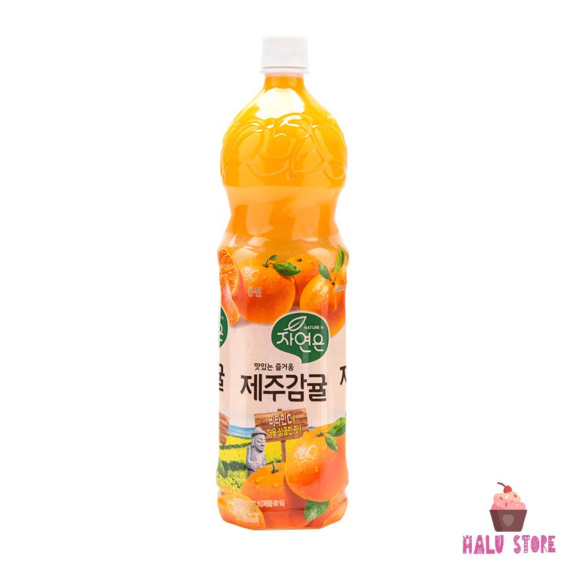 [Tổng hợp các loại] Nước ép trái cây WOONGJIN Hàn Quốc chai 1,5L