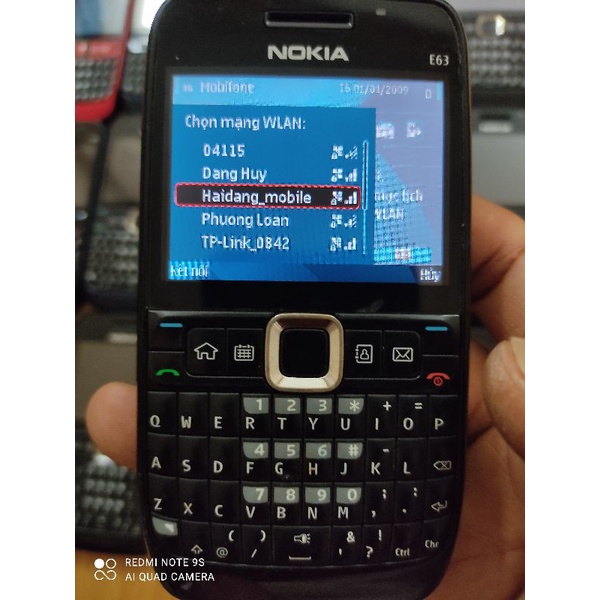 ĐIỆN THOẠI NOKIA - E63 - 3G,4G Hàng chính hãng đã qua sử dụng