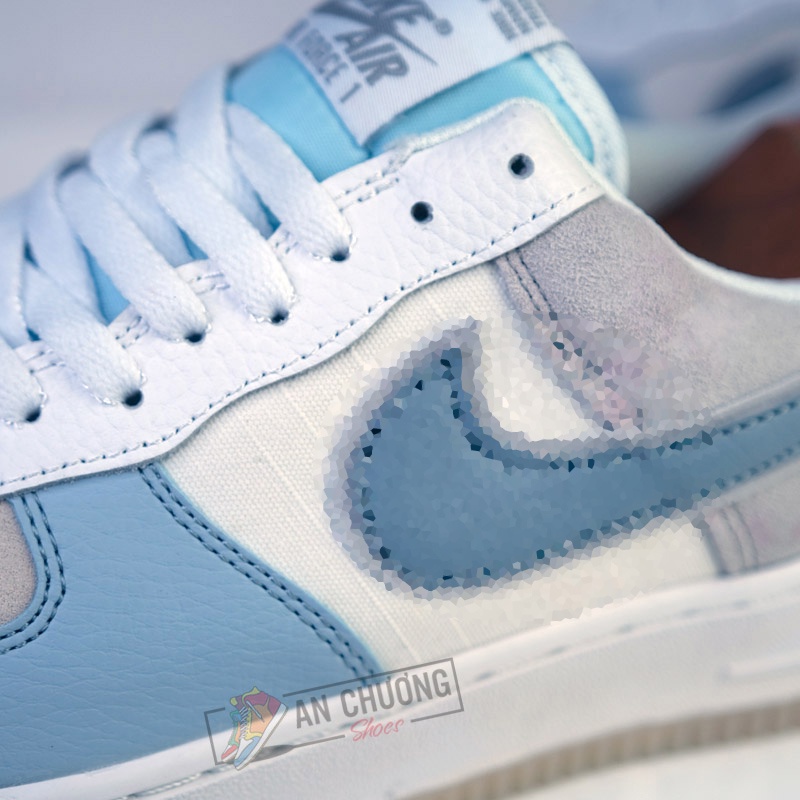 Giày Sneaker AF 1 Low Light Armory Blue - Hàng Chuẩn 11 Chất Lượng