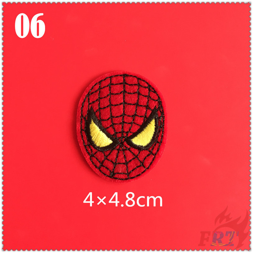 Miếng dán ủi thêu hình người nhện series 03 độc đáo