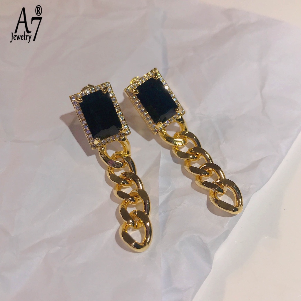 Bộ Vòng cổ + bông tai mạ vàng 18K