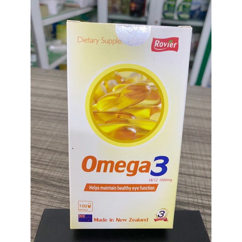 DẦU CÁ OMEGA3 - NEWZELAN LỌ 100v