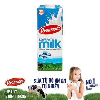 Date T2. 2021 Sữa Tươi Ít Béo hiệu Avonmore 1L