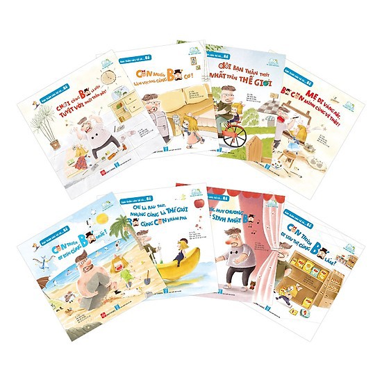 Sách - Bạn Thân Của Tớ Là… Bố (Combo 8 Cuốn) | BigBuy360 - bigbuy360.vn