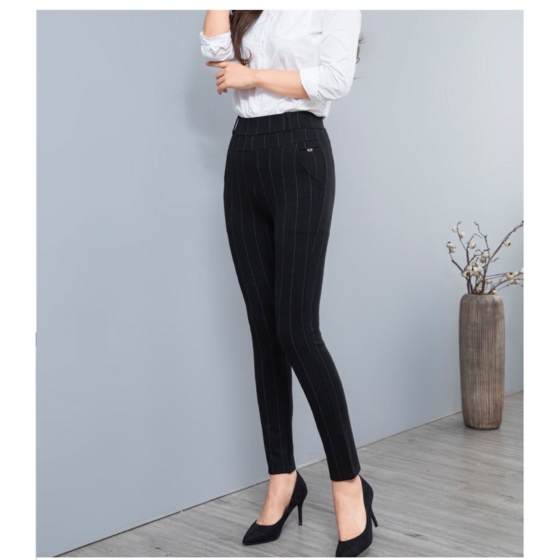 quần tây big size sọc đen có con đỉa size 5Xl 65-75kg