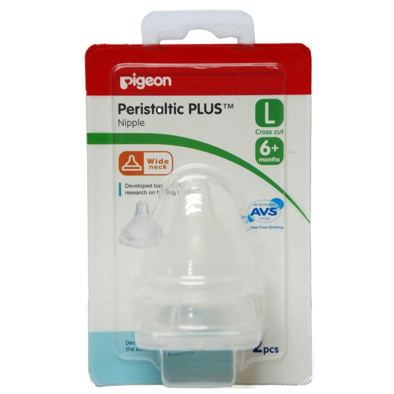 Núm ty Pigeon Plus cổ rộng size L