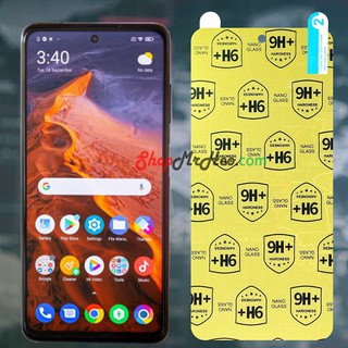 [Mã ELFLASH3 hoàn 10K xu đơn 20K] Dán Cường Lực Nano Dẻo Xiaomi PocoPhone X3