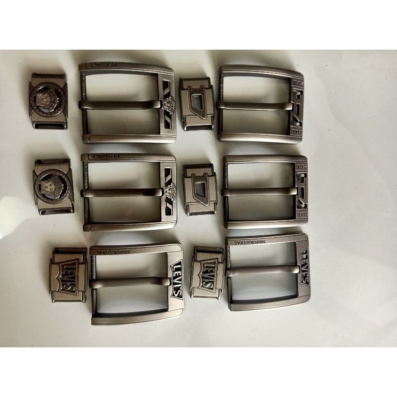 đầu khoá dây nịt màu chì 4F