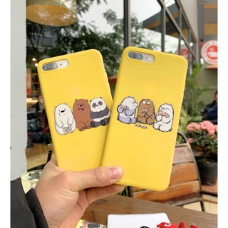 [FREESHIP TỪ 50K] ỐP LƯNG 3 CHÚ GẤU BARE - Chất Dày Đẹp