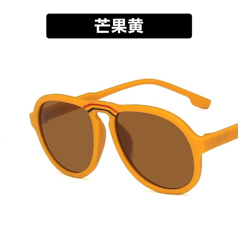 (KIQI-FASHION) COD Hàng Mới Về Mới Kính Mát Gọng Cầu Vồng Chống Tia Uv400 Thời Trang Cho Bé