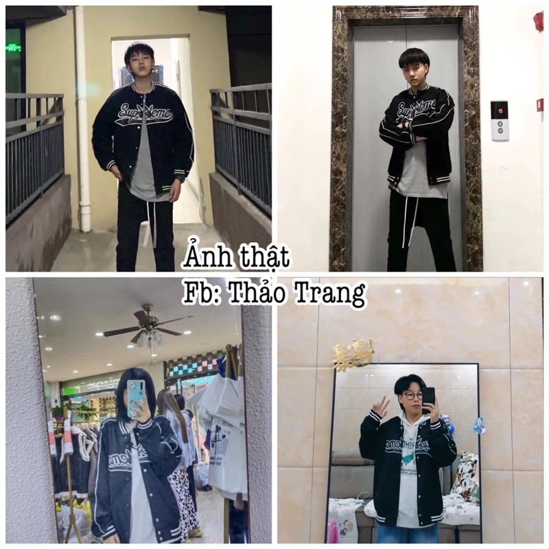 [ORDER] ÁO BOMBER BÓNG CHÀY HÀN QUỐC(ảnh thật up cuối)