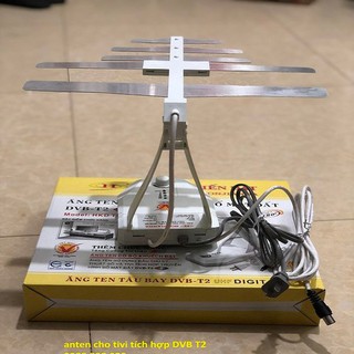 Ăng ten ti vi-ăng ten trong nhà có khuyêchs đại điện tử T104