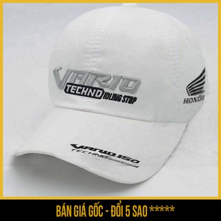 Mũ nón lưỡi trai tem xe, hiệu xe Vario (vải bình lợi, hai lớp, bên màu, mềm mịn) - Săn Nón Đẹp