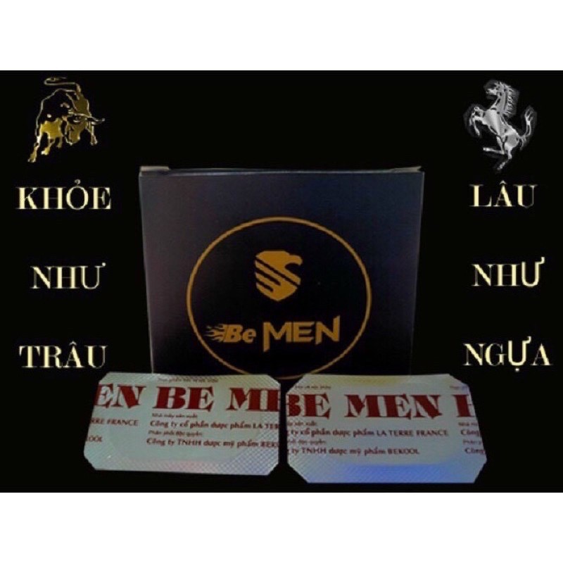 Be Men - Tăng cường sinh lý nam- Hộp 2 viên
