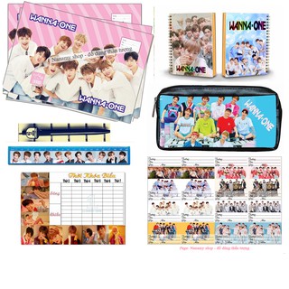 COMBO HỌC TẬP WANNA ONE