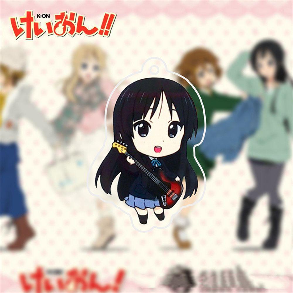 LILYES K-on!! Móc Khóa Hai Mặt Họa Tiết Hoạt Hình Anime
