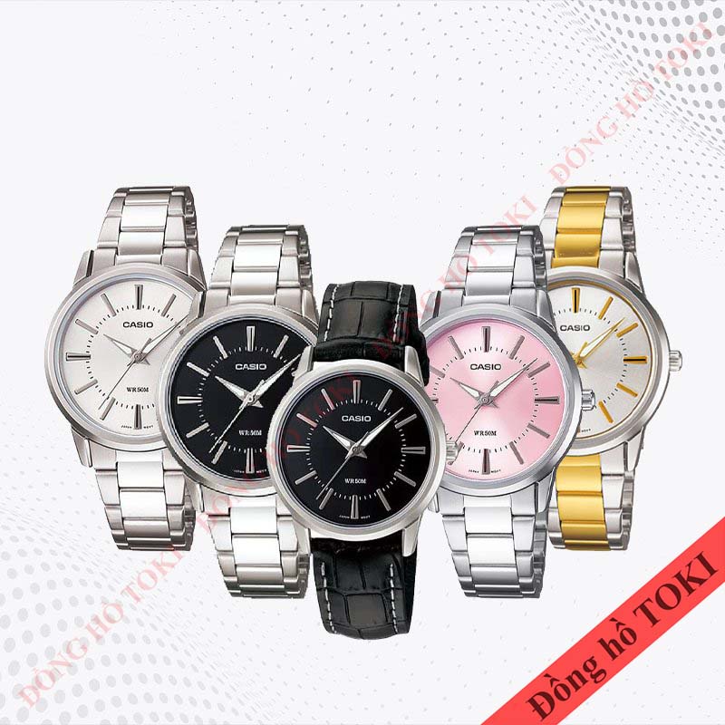 Pin thay cho đồng hồ đeo tay casio LTP-1303 dây da dây kim loại