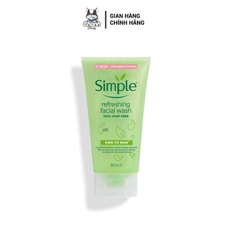 Sữa Rửa Mặt Simple Refreshing Facial Wash 150ml