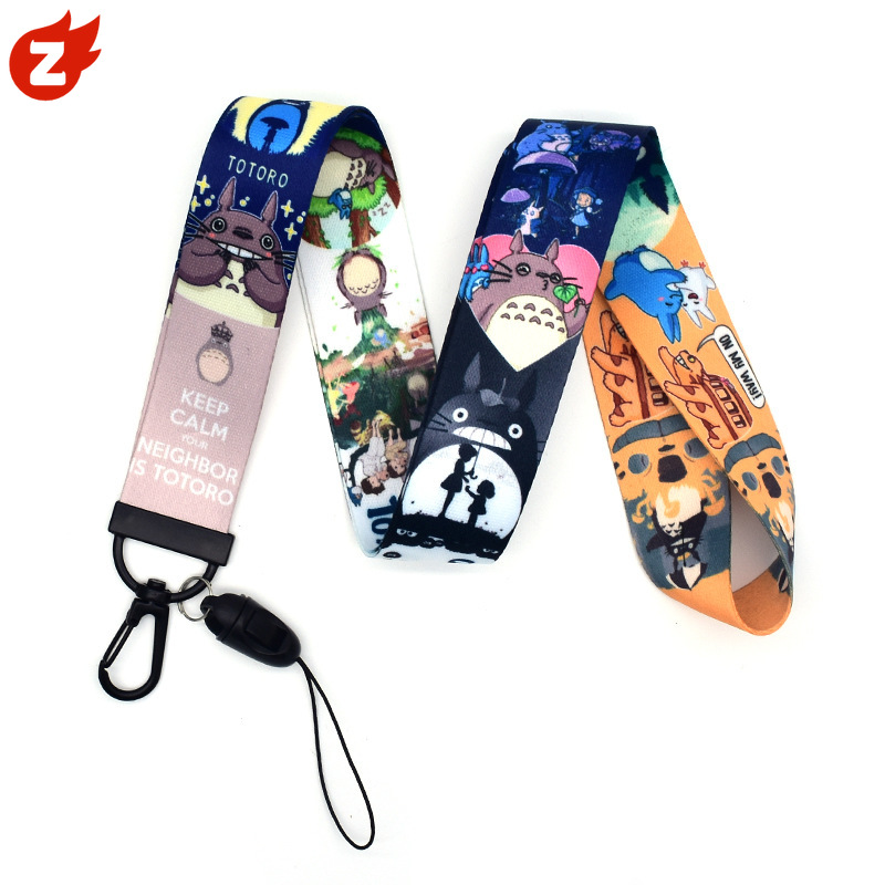 ✨1 Dây Đeo Điện Thoại/ Chìa Khóa In Hình Totoro Đáng Yêu