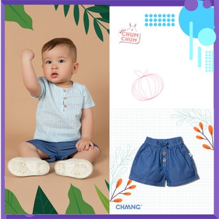 Quần Short Denin Xanh Cho Bé Trai Summer Chaang Babychumchum 06M- 5YR