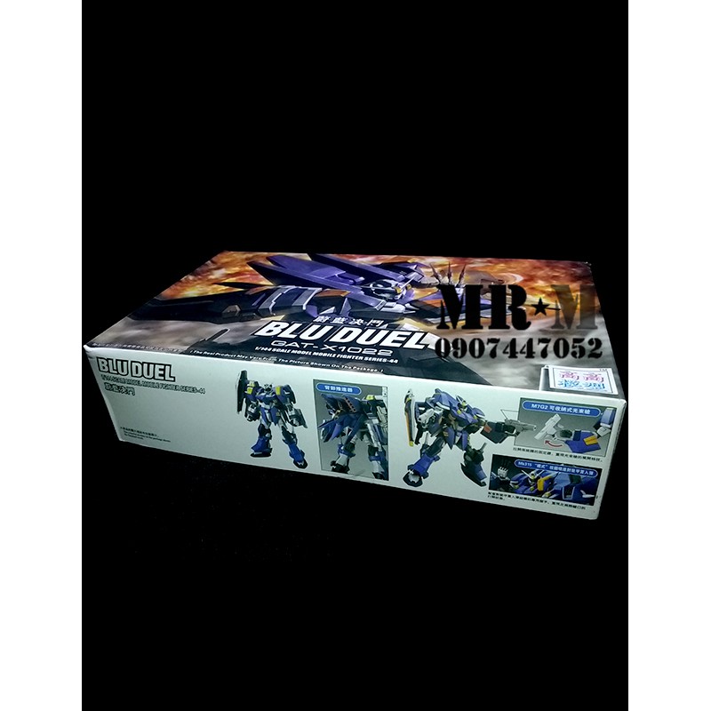 Mô hình Gundam BLU DUEL + kèm base pose dáng