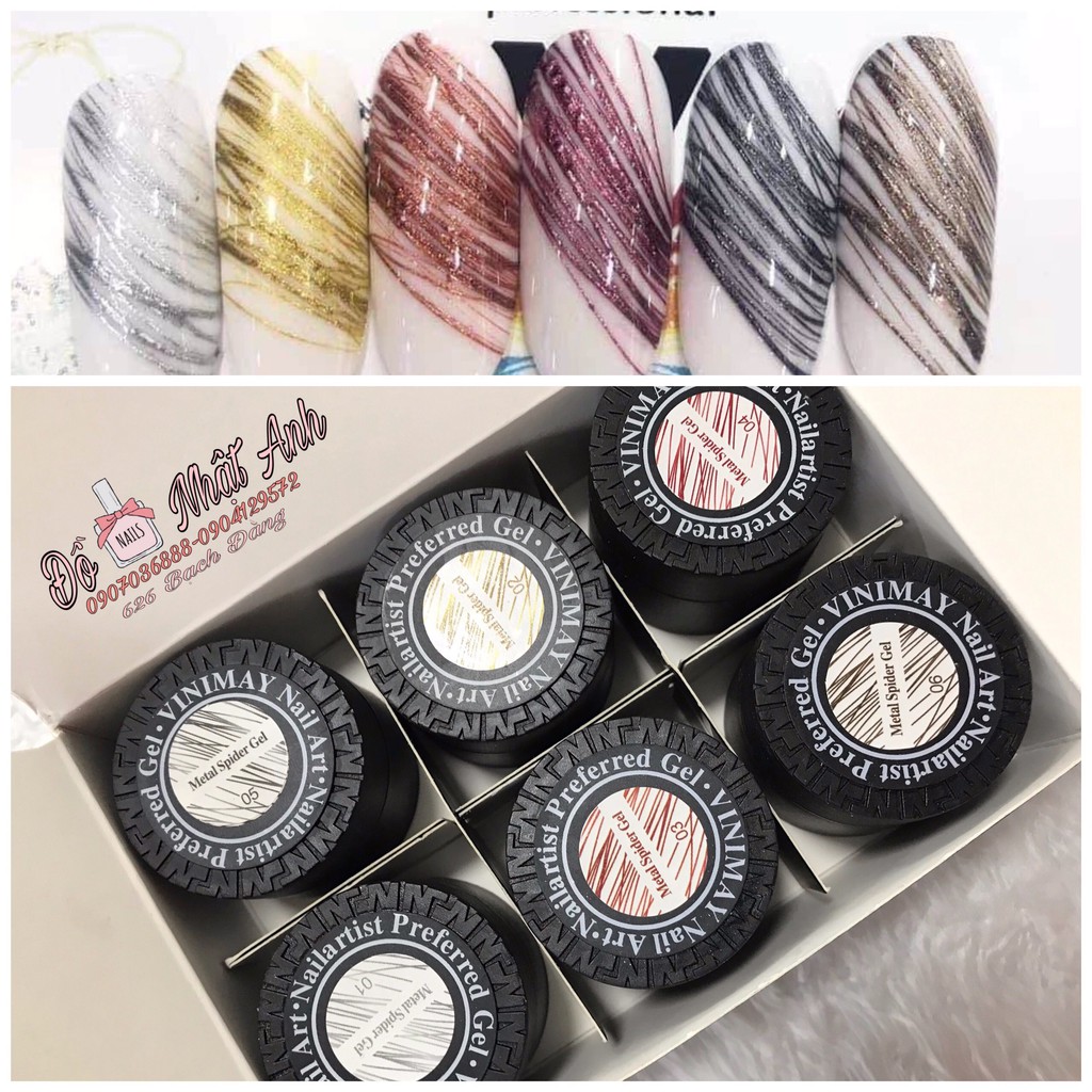 Gel nhện lẻ (nail móng)