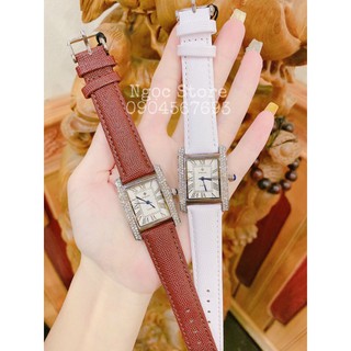 đồng hồ wwoor dây da nữ