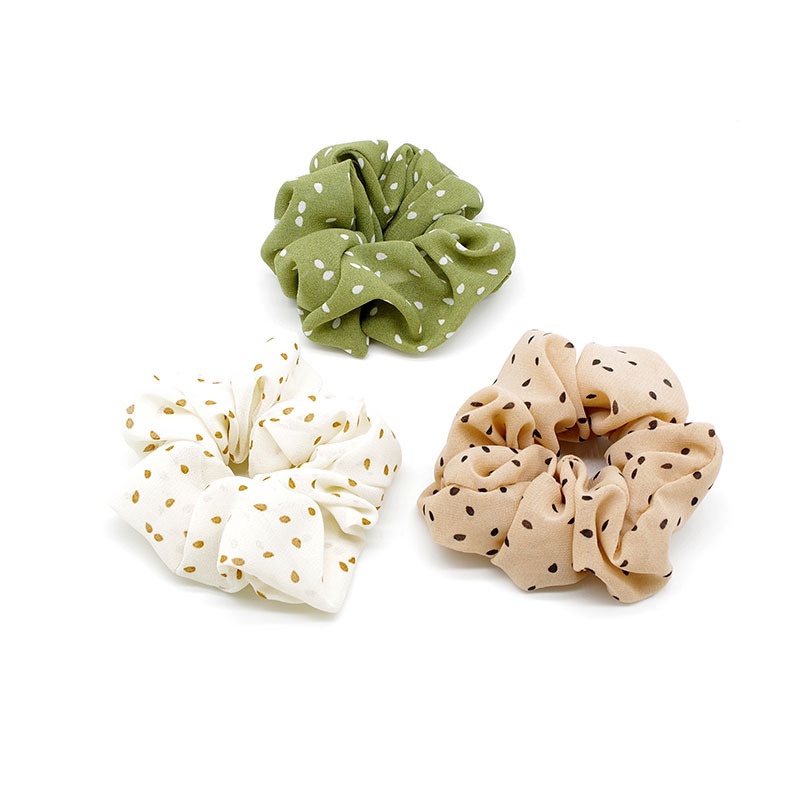 Dây Cột Tóc Vải Chiffon Cỡ Lớn Phong Cách Hàn Quốc Xinh Xắn Cho Nữ