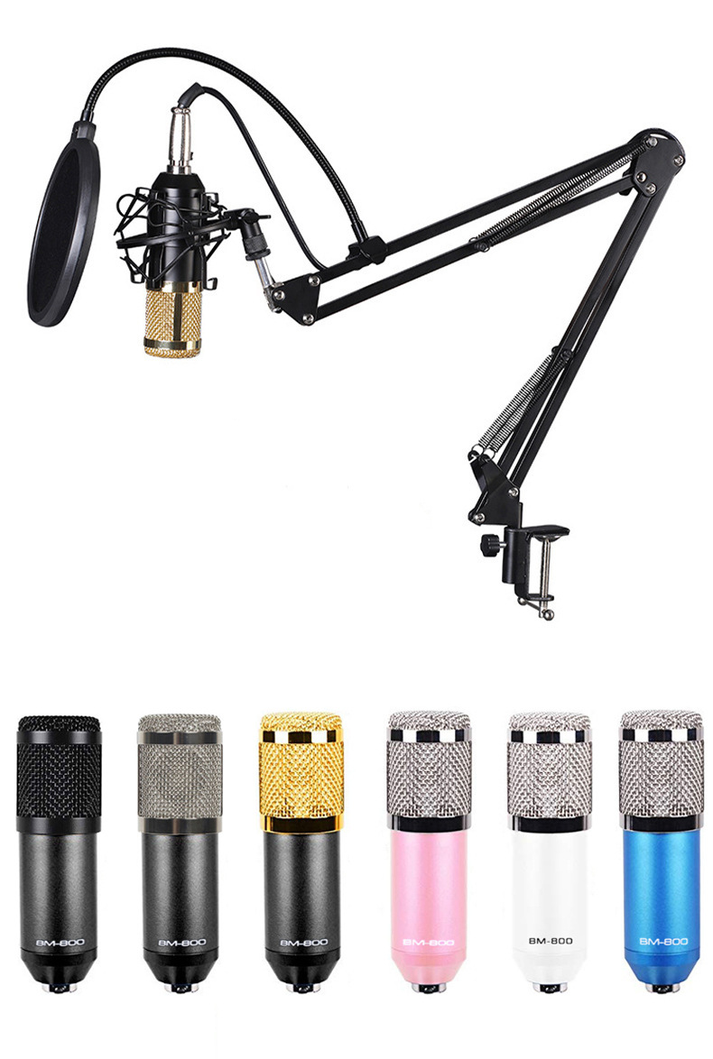 Micro Thu Âm Chuyên Nghiệp Bm800 Cho Máy Tính Thẻ | BigBuy360 - bigbuy360.vn